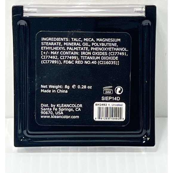 Kleancolor - Nude Glow Luminous Finishing Powder - # 04 Unveiled - Picture 6 of 8